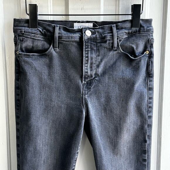 Frame Denim Le High Skinny Jeans in Condor Wash - Picture 3 of 9